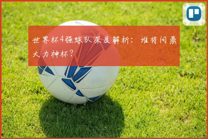 世界杯4强球队深度解析:谁将问鼎大力神杯?