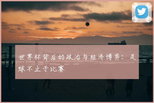 世界杯背后的政治与经济博弈:足球不止于比赛